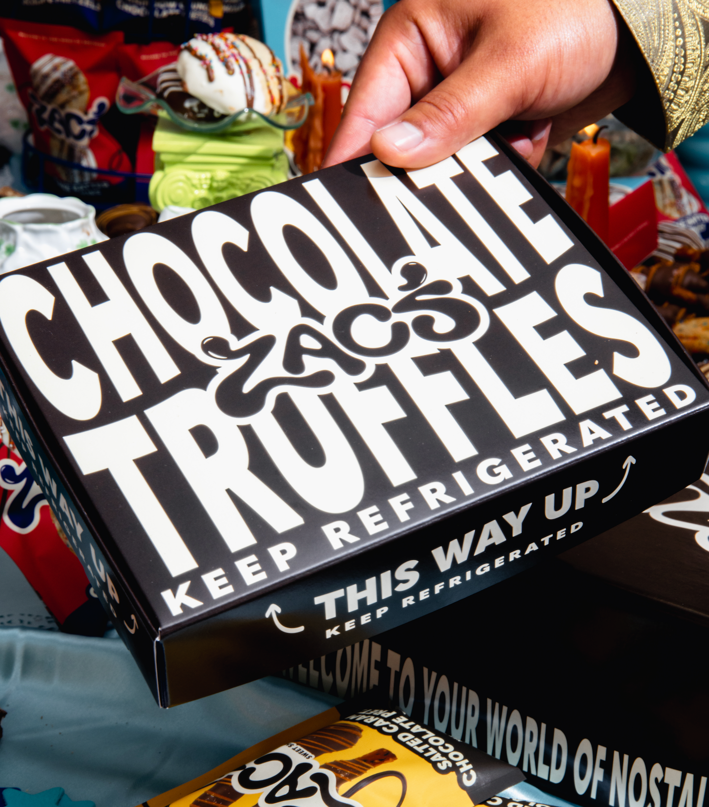 Image of a pack of Cookies & Cream Truffles