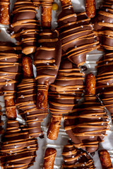 Salted Caramel Pretzels